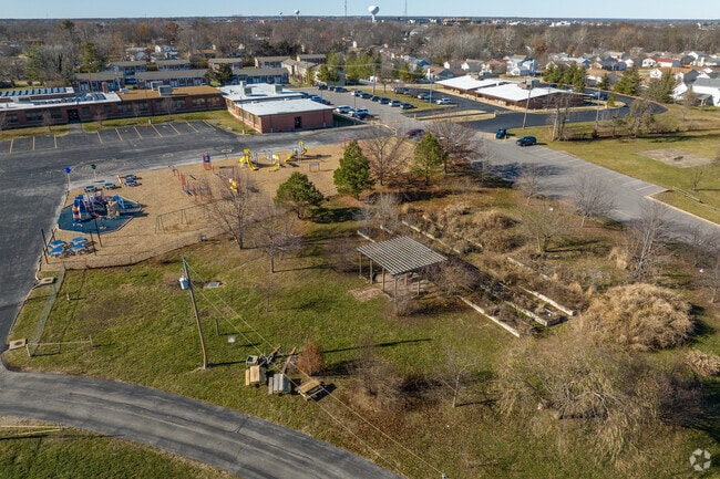 Heritage Intermediate School has a large outdoor classroom.