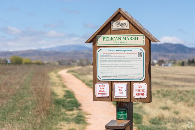 The Pelican Marsh Natural Area has miles of trails that connect the neighborhood.