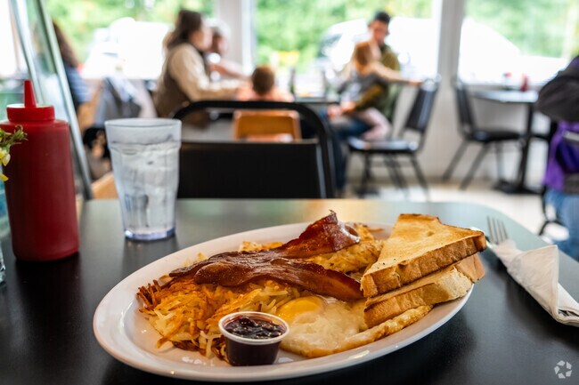 Start your day with a delicious breakfast at Sultan Bakery, a local favorite.
