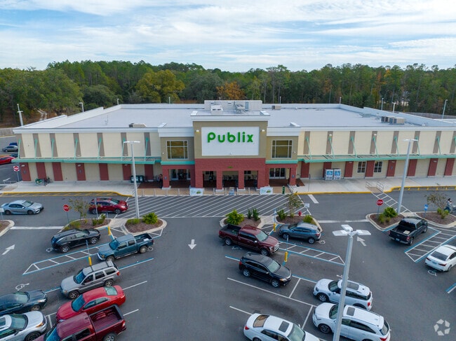 The new Publix is a large grocery store with everything you need for weekly meals.