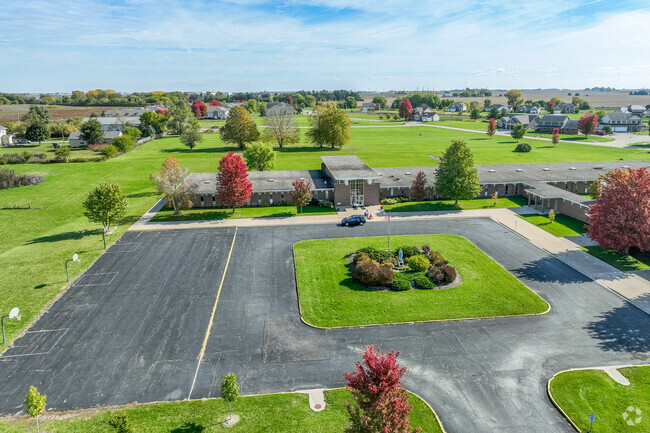 Saint Mary's Catholic School is located near the Dekalb Public Library in Dekalb, Illinois.