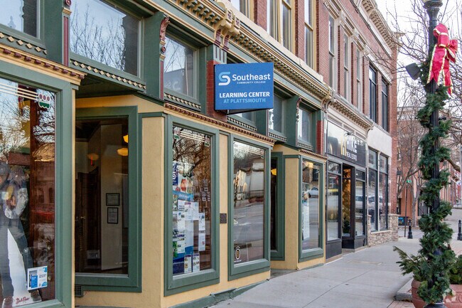 Southeast Community College Learning Center is located in downtown Plattsmouth.