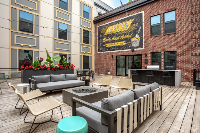 Rooftop Deck and Grilling Area