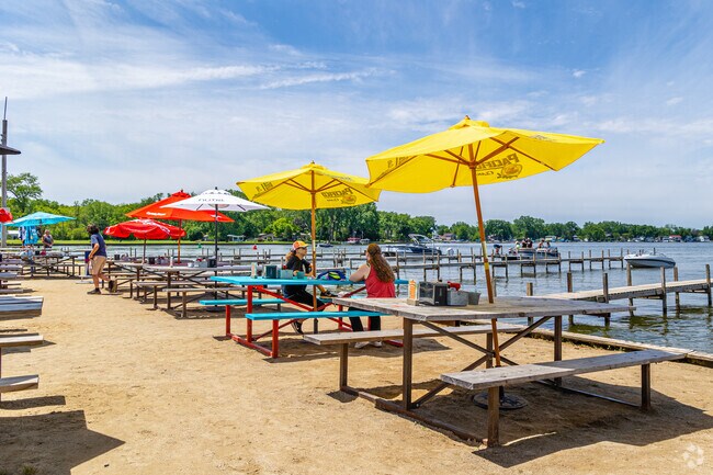 Enjoy beach front amenities in Tiffany Farms.