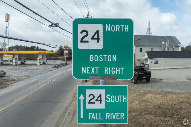 Rte 24 allows West Bridgwater residents to get to Boston in 35 minutes.