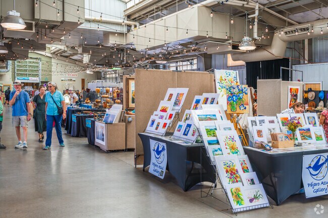Residents can shop from local artists each weekend at the Railyards Artisans Market.