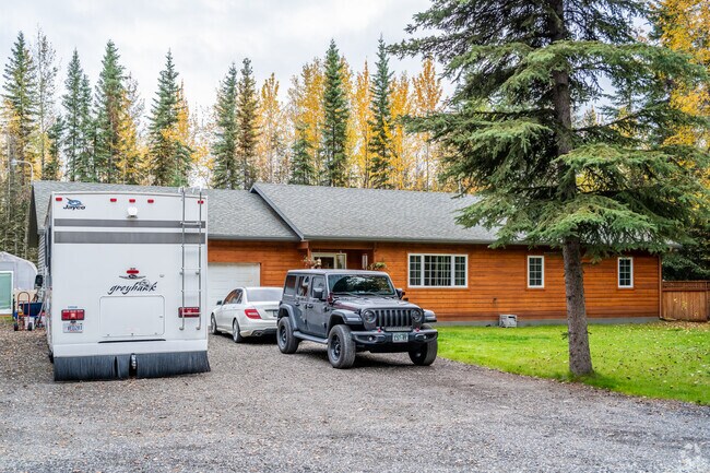 Moose Creek features some cabins, old and new, that suit the outdoor lifestyle.