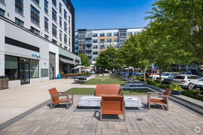 Penny Lane Park in Merrifield is a welcoming spot to hang out with friends.