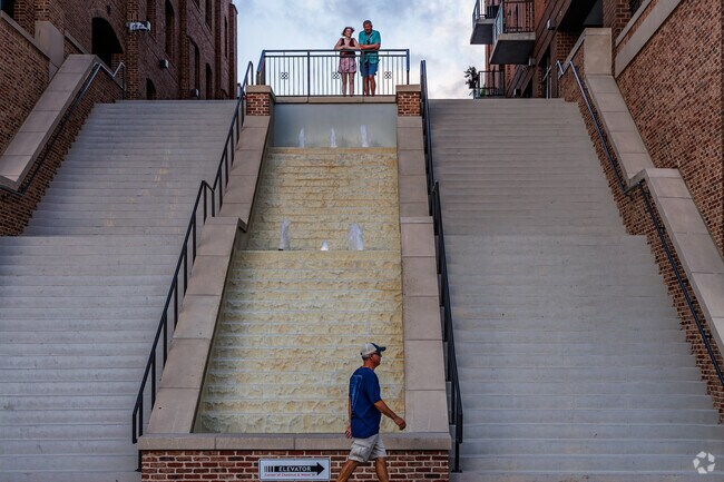 Bob and Debbie from Forest Hills North enjoy cool nights in downtown Wilmington.