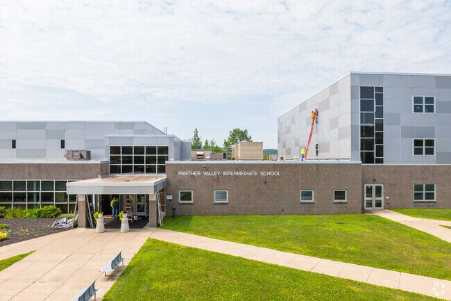 Panther Valley Intermediate School serves students in grades 4-6.