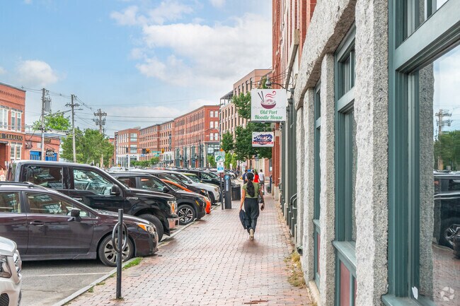 Shop and dine at historic Old Port in nearby Portland.