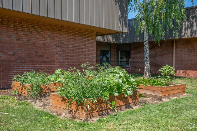 L.C. Tobias Elementary School students in Aloha learn science in the community garden.