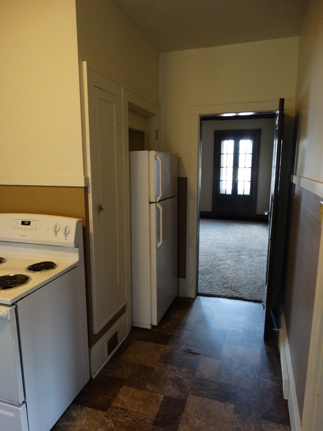 View from Kitchen to Living Room