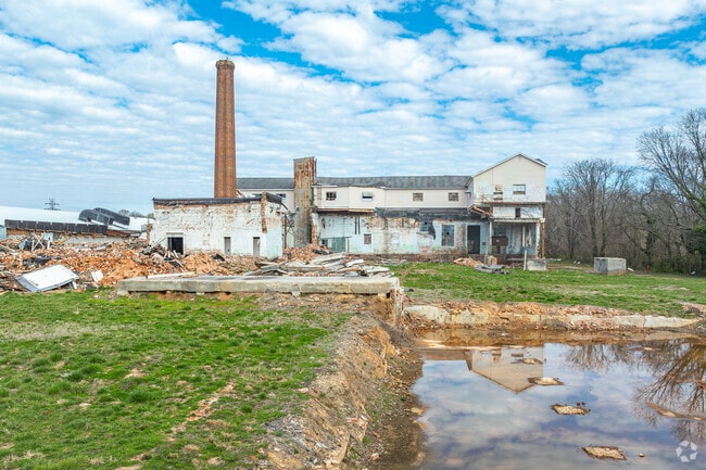 Flat Rock residents can drive by the remnants of the old Nissen Wagon Works factory.