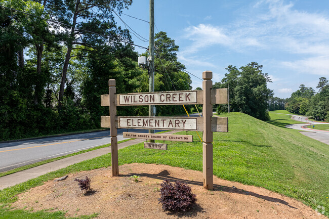 Wilson Creek Elementary School is one of the newest schools buildings in the area.