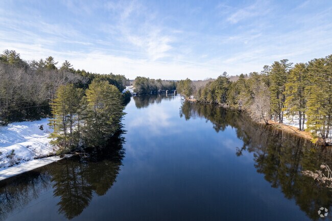 Saco River is 136 miles long and is used by residents of Buxton for kayaking and canoeing.