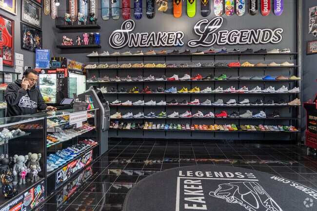 Join the famous roster of patrons at Sneaker Legends in Dearborn Hills.