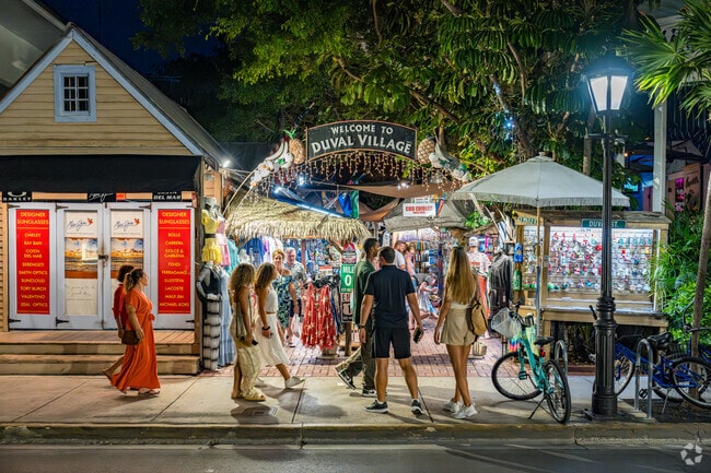 The Duval Village on Key West Duvals St is a great place to visit and do some shopping.