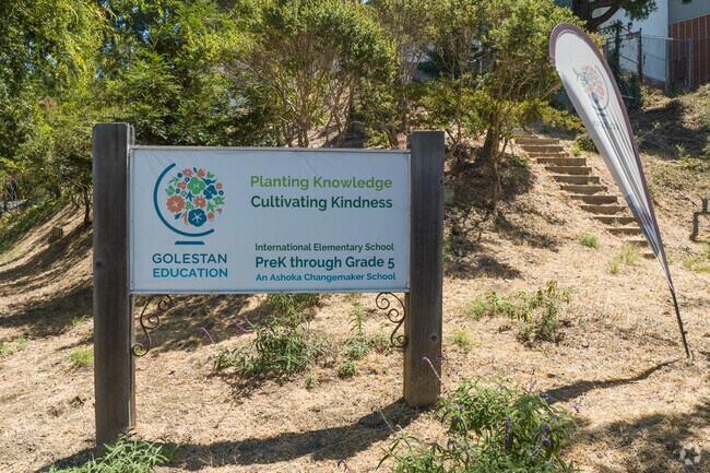 Golestan School in El Cerrito is a special elementary school focusing on immersion in nature.