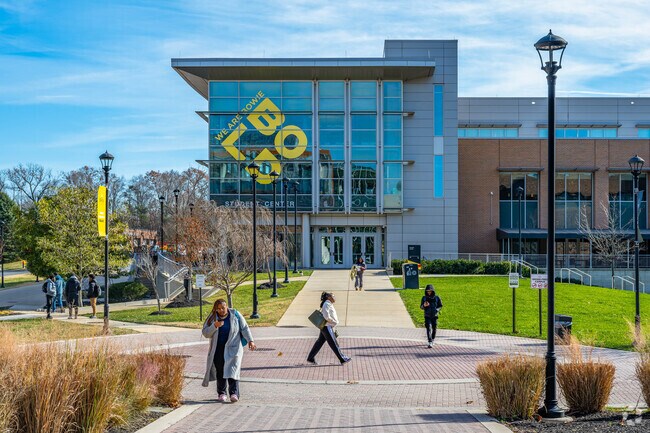 Bowie State University is an easy commute from Shipley Hill via nearby rail service.