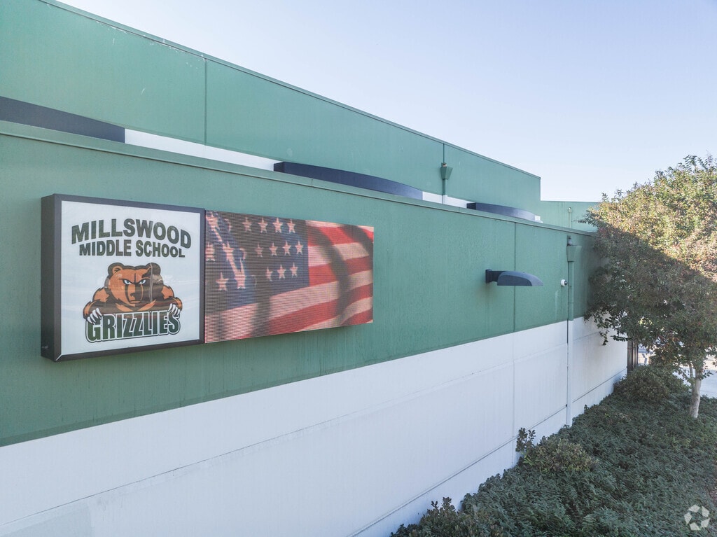 Millwood Middle School in Lodi gets a 4 out of 10 rating on greatschools.com.