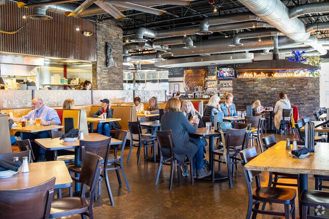 Westridge residents flock to Old Blinking Light for its full bar, spacious outdoor patio with fire pits, and live music, making it a favorite spot for both casual meals and special celebrations.