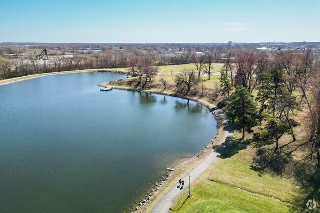 Schoonover Park has scenic views in the city of Lima.
