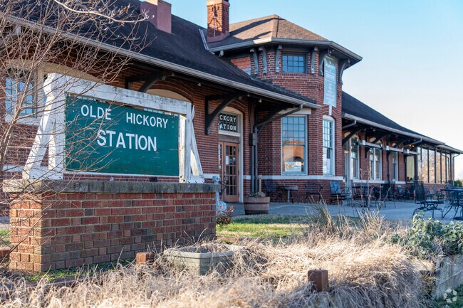 Olde Hickory Station is a popular destination for locals and visitors of Downtown Hickory.