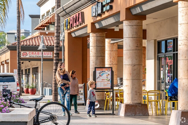 University locals love to browse the many food options at the University Village.