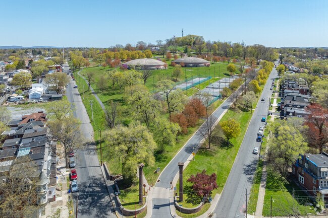 Reservoir Park is the oldest and largest municipal public park in Harrisburg, covering more than 85 acres.