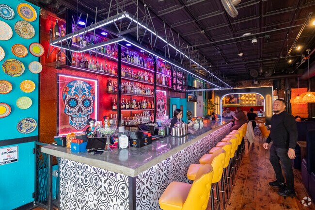 El Vago Cantina near North Common serves modern Latin cuisine in a lively, colorful space that's full of flavor and local favorites.