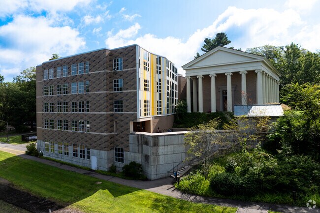 Bard College is about three miles away from Red Hook.