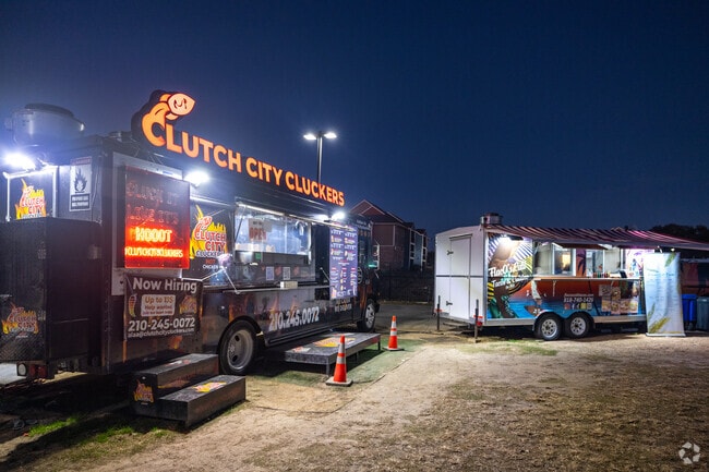 Get some amazing food at The Block located in East Campus.