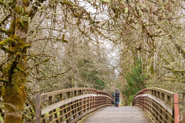 The Banks-Vernonia State Trail spans over 20 miles and leads to Banks, OR.