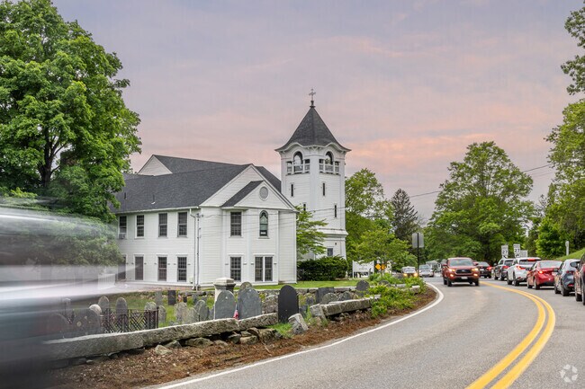 The Revolutionary Cemetery in Sudbury holds remains of soldiers who fought in the Revolutionary War which makes the city full of history and patriotism.