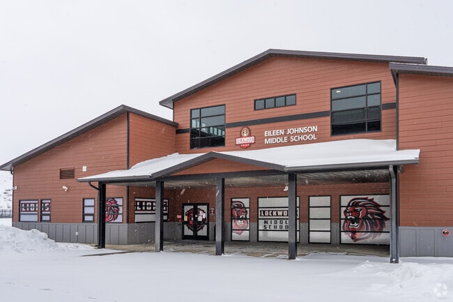 Eileen Johnson Middle School serves the students of Lockwood.