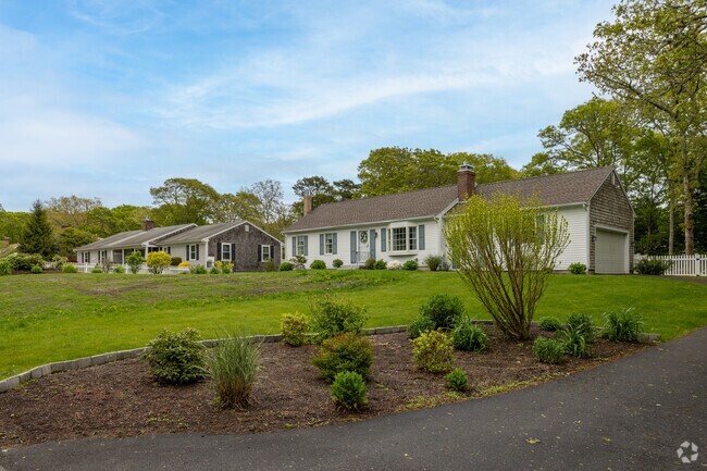 Residents of East Harwich take great pride in their lush lawns.