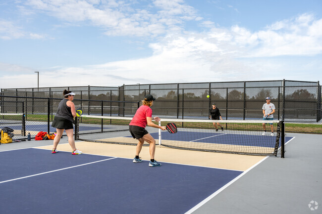Lake Cable residents often play pickleball at nearby North Park.