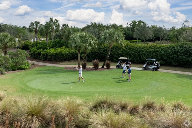 Golfers will love the lush greens at Esplanade Golf & Country Club.