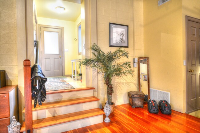 back entry with closet