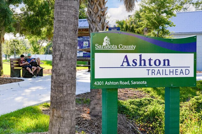 South Gate Ridge neighbors the Ashton Trailhead of the Legacy Trail.
