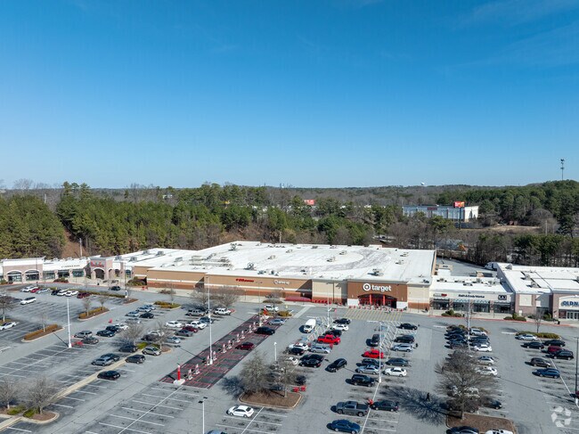 Big box stores like Target are just a short drive from the Arlington Estates neighborhood.