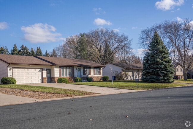 A row of homes in Shakopee.