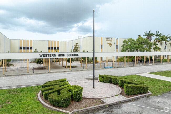 Western High School serves students from the Bonaventure neighborhood.