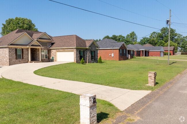 Rows of new ranch-style homes are springing up quickly around Big Creek.