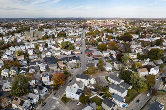 New England charm can be found all throughout the neighborhood of Woodlawn.