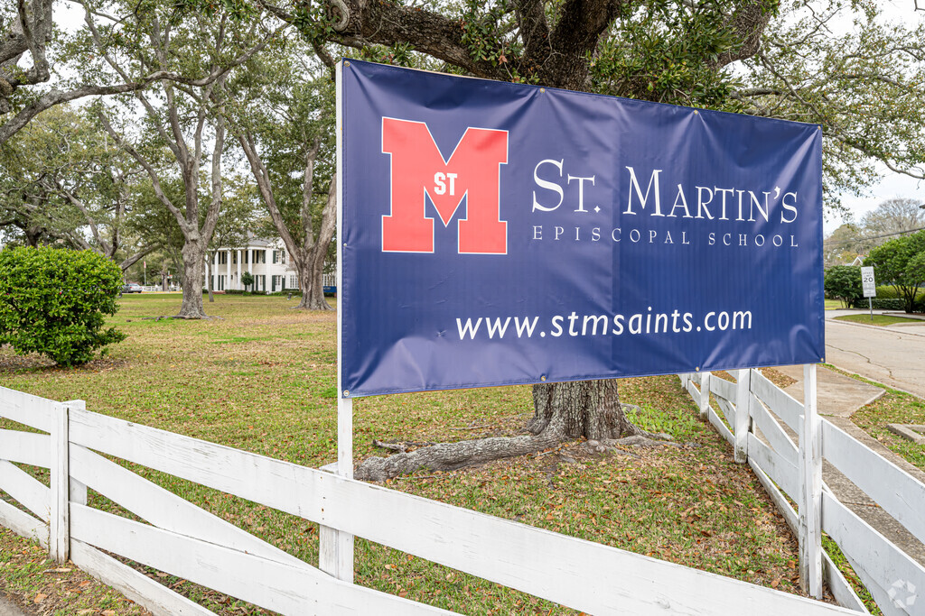 St. Martin's Episcopal School was founded in 1947 and is located on a beautiful 18-acre campus.