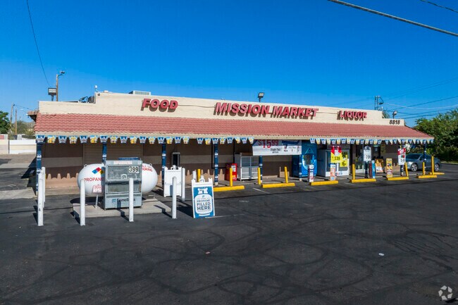 Mission Market is one of many small markets located on Avenida del Yaqui in Guadalupe.