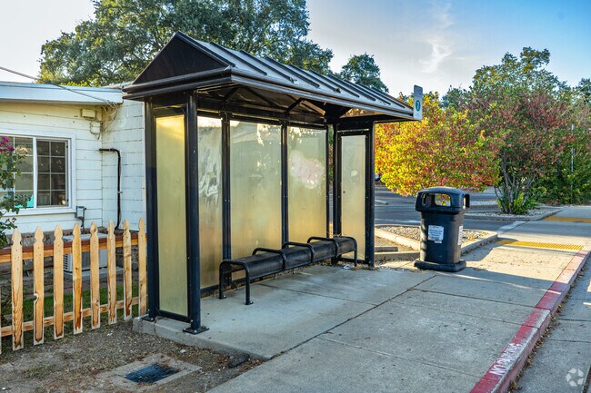 Amador Transit connects Ione with local stops and a Park & Ride.