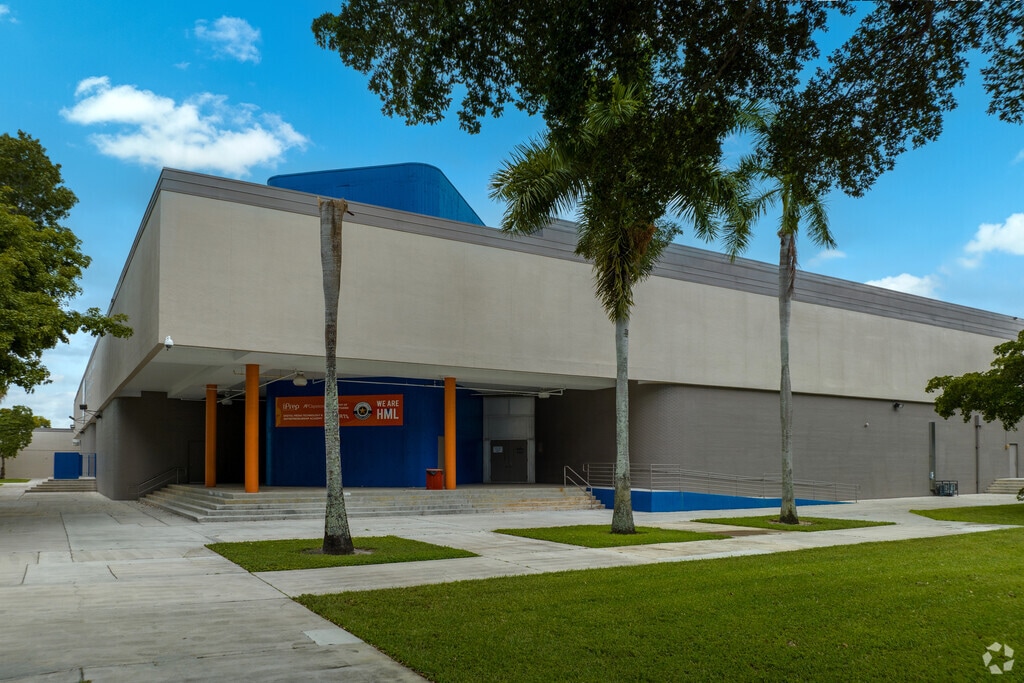 Hialeah-Miami Lakes Senior High School provides a spectacular learning environment.